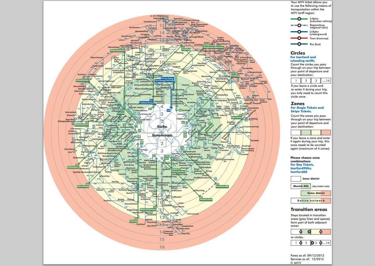 Карта МВВ кольца