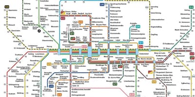 Мюнхен транспартную карту
