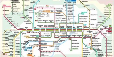 Метро карта Мюнхена