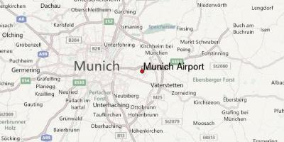 Карта Мюнхена і наваколля